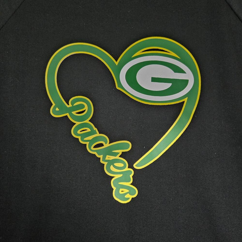 Green Bay Packers Womens Boat Neck Long sleeve top 2XL 0617 - Picture 4 of 7